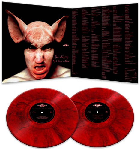 The Pig - The Swining / Red Raw & Sore - Red Marble (Vinyl LP)