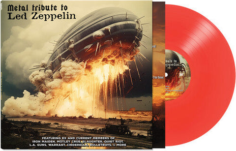 Various Artists - A Metal Tribute To Led Zeppelin (Various Artists) Red (Vinyl LP)