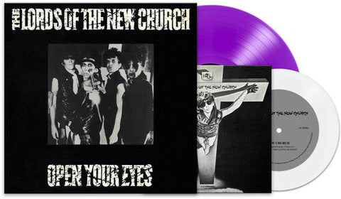 The Lords of the New Church - Open Your Eyes - Purple / White (Vinyl LP)