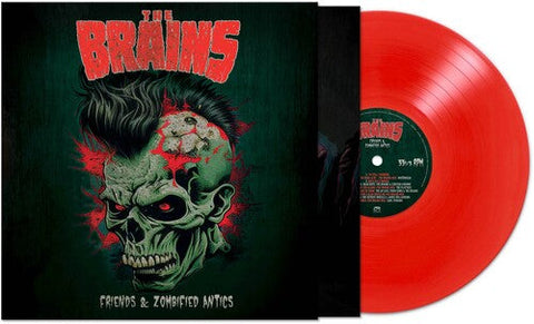 The Brains - Friends & Zombified Antics - Red (Vinyl LP)