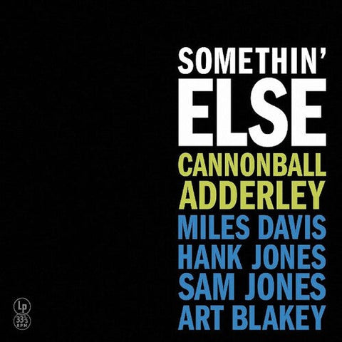 Cannonball Adderley - Somethin' Else - Yellow Vinyl (Vinyl LP)