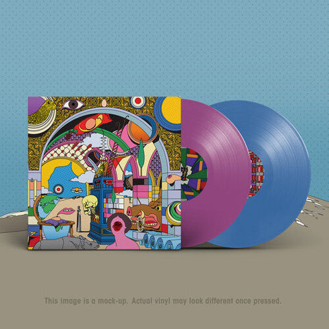 STRFKR - Parallel Realms (Violet & Cobalt Blue Colored Vinyl)
