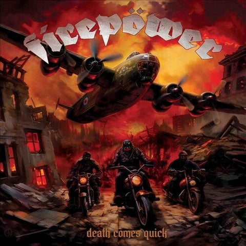 Firepower - Death Comes Quick - Silver Vinyl (Vinyl LP)