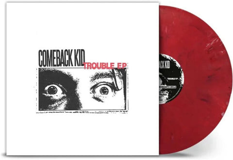 Comeback Kid - Trouble - Marbled White, Black & Transparent Red Colored Vinyl [LP]