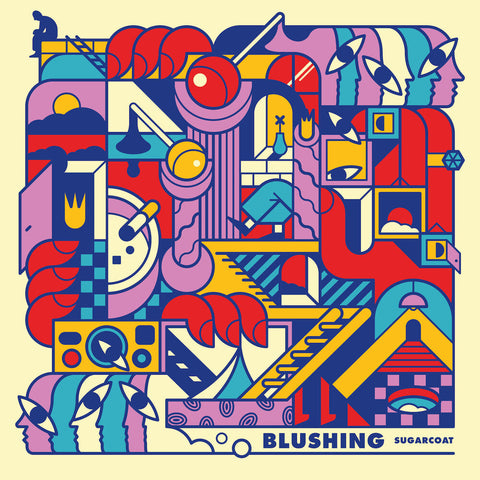 Blushing - Sugarcoat - Red [LP]