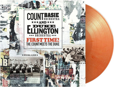 Ellington, Duke / Basie, Count - First Time! The Count Meets The Duke - Ltd Orange & White Vinyl [LP]