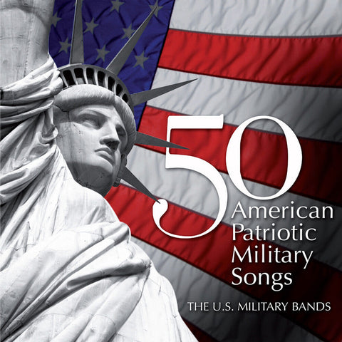 50 American Patriotic Military Songs / Various - 50 American Patriotic Military Songs / Various [LP]