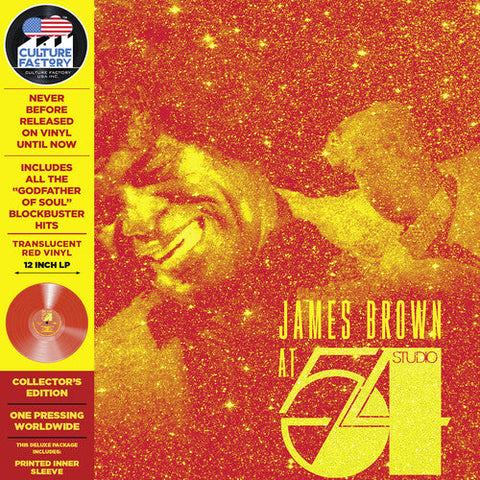 James Brown - At Studio 54 New York City (Limited Edition Colored Vinyl)
