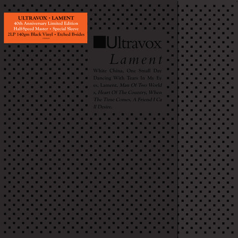 Ultravox - Lament (Deluxe Edition): Limited 40th Anniversary [LP]