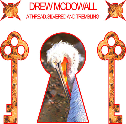 Drew McDowall - Thread, Silvered And Trembling [Colored Vinyl] (Red)