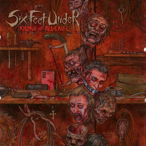 Six Feet Under - Killing For Revenge [Bloodshot Vinyl]
