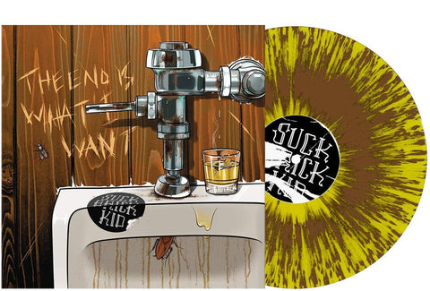 Suck Brick Kid - End Is What I Want (Brwn) [Clear Vinyl] (Ylw) (Spla)