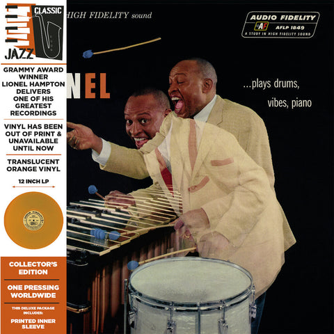 Lionel Hampton - Lionel Plays Drums Vibes Piano [Colored Vinyl] [Deluxe] [Limited Edition]