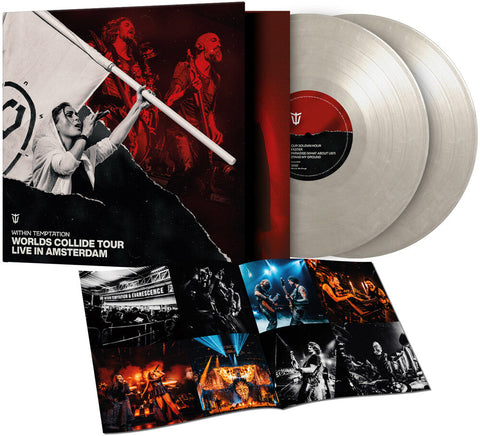 Within Temptation - Worlds Collide Tour Live In Amsterdam - White [LP]