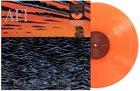 AFI - Black Sails In The Sunset (Limited Edition Orange Colored Vinyl, 25th Anniversary Edition)