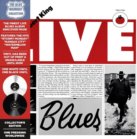 Albert King - Albert Live [Colored Vinyl] [Deluxe] [Limited Edition] (Wht) [Remastered] [Reissue]