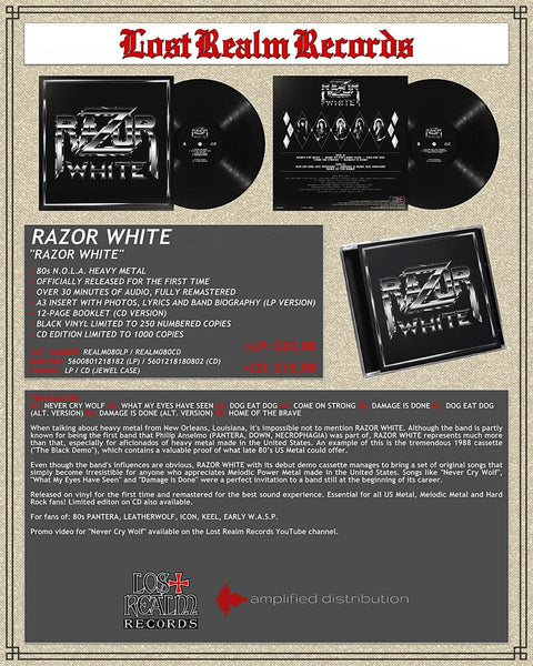 Razor White - Razor White [LP]