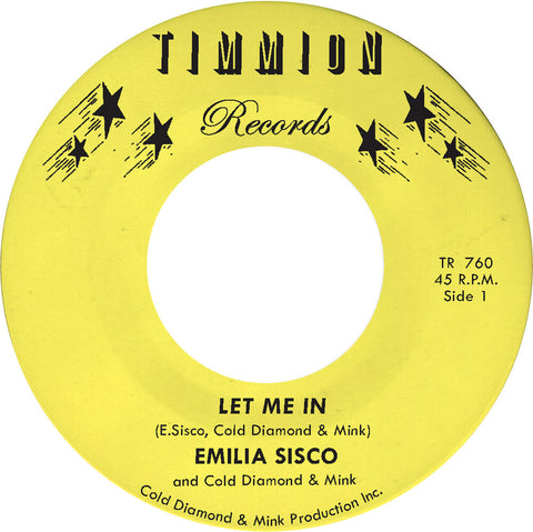 Cold Diamond & Mink / Emilia Sisco - Let Me In [7" Vinyl]