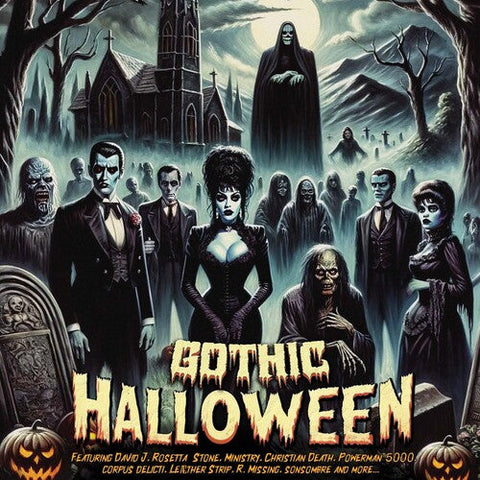 Gothic Halloween - Various Artists (Limited Edition Orange Colored Vinyl)