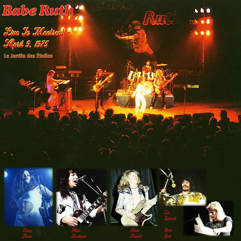 Babe Ruth - Live In Montreal April 9 1975 [Colored Vinyl] (Red) (Uk)