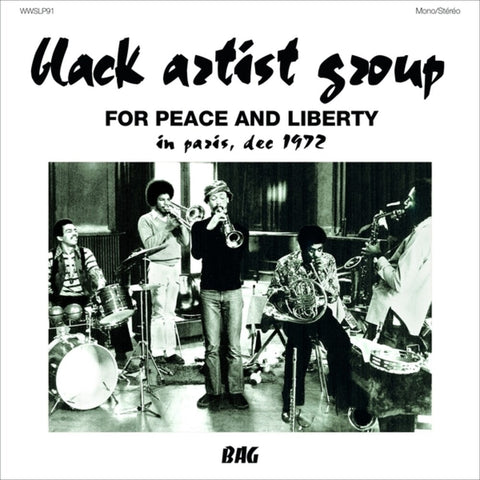 Black Artist Group - For Peace & Liberty: In Paris Dec 1972 [LP]