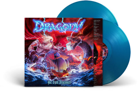 Dragony - Hic Svnt Dracones (Blue) [Colored Vinyl] (Gate)