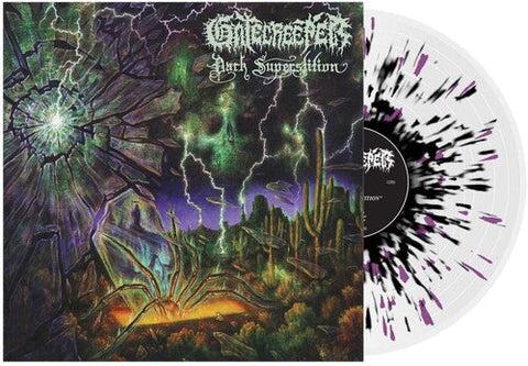 Gatecreeper - Dark Superstition (Clear w/ Black & Purple Splatter Colored Vinyl)