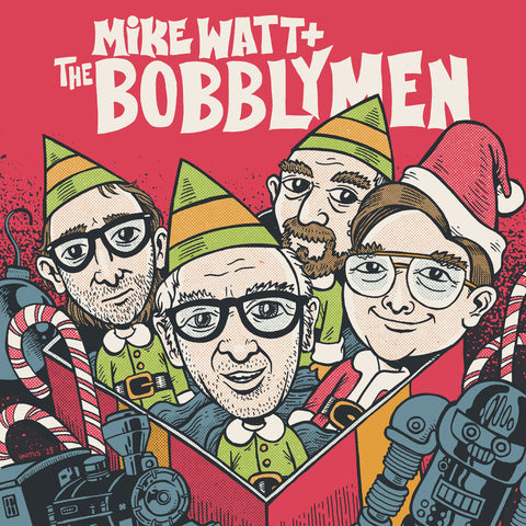 Mike Watt  & The Bobblymen - Surfin' With The Claus [Limited Edition] (Wht) [Download Included]