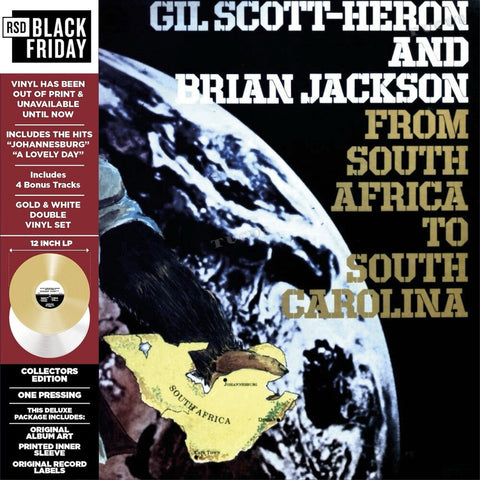 Scott-Gil Heron  / Jackson,Brian - From South Africa To South Carolina (Rsd) [Colored Vinyl] [RSD]