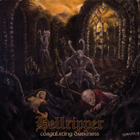 Hellripper - Coagulating Darkness [Colored Vinyl] (Gol)
