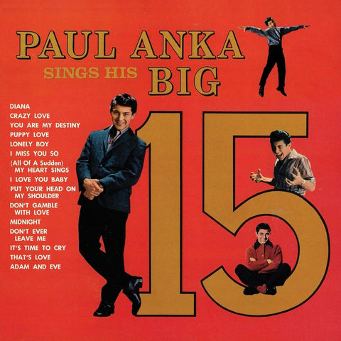 Paul Anka - Paul Anka Sings His Big 15 [LP]