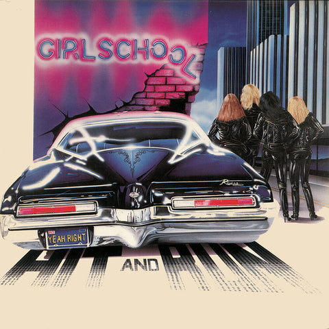 Girlschool - Hit & Run - Magenta [Colored Vinyl] (Gate) [Limited Edition]