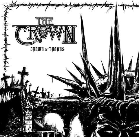 Crown - Crown Of Thorns (Blk) [Colored Vinyl] (Wht)