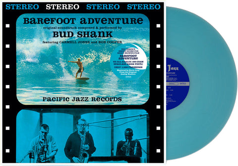 Bud Shank - Barefoot Adventure - Seaglass Agua [Colored Vinyl] [Limited Edition]