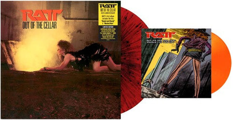 Ratt - Out Of The Cellar (40th Anniversary Red & Black Splatter Vinyl LP w/ Neon Orange 7inch Single)