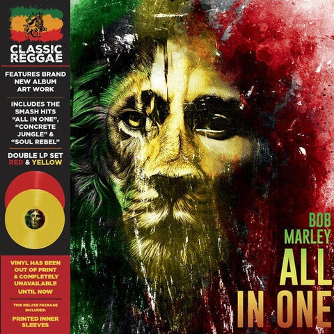 Bob Marley - All In One (Limited Edition Red & Yellow Colored Vinyl)