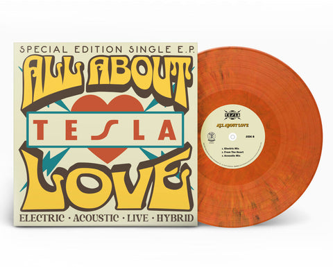 Tesla - All About Love - Orange [LP]