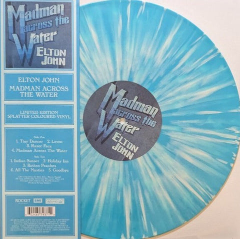 Elton John - Madman Across The Waters [Light Blue Splatter 180g LP]