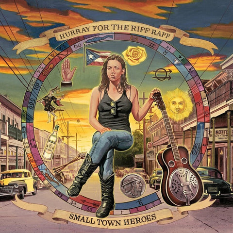 Hurray For The Riff Raff -  Small Town Heroes -  [Pink Acid Wash LP]