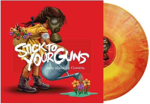 Stick To Your Guns - Keep Planting Flowers (Limited Edition Red & Yellow Galaxy Colored Vinyl)
