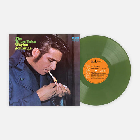 Waylon Jennings - Taker / Tulsa [Colored Vinyl] (Grn) [180 Gram] (Can)