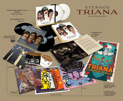 Triana - Eternos Triana - 4LP+DVD Box Set W/ 4 Prints & Poster [LP]