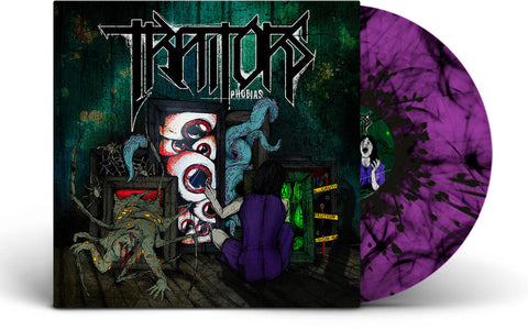 Traitors - Phobias [purple and black haze LP]