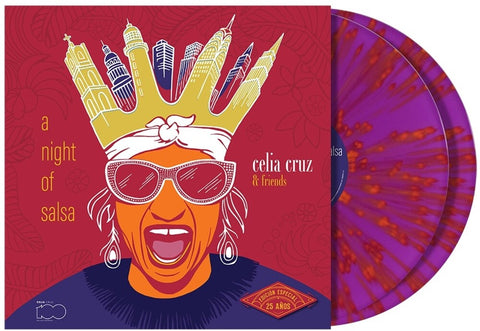 Celia Cruz  & Friends - Night Of Salsa (25th Anniversary Edition) [180g Magenta Splatter 2 LP]