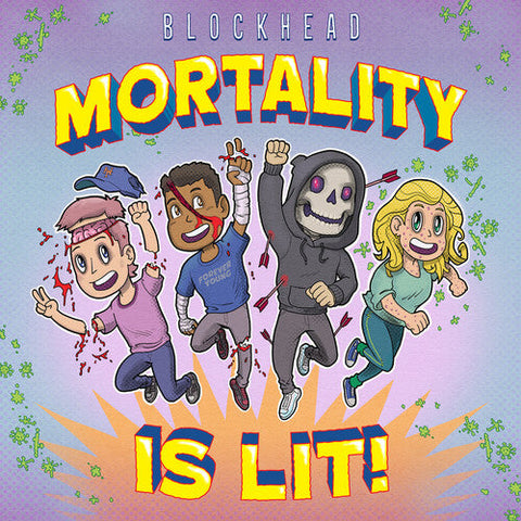 Blockhead - Mortality Is Lit (Blue) [Colored Vinyl] (Pnk) (Spla)