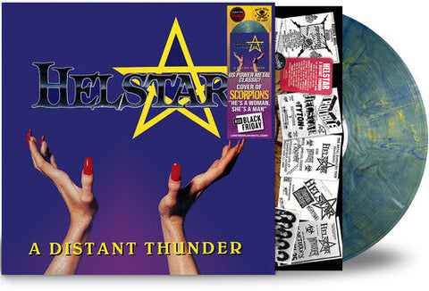 Helstar - Distant Thunder (Limited Edition Electric-Ocean Colored Vinyl)