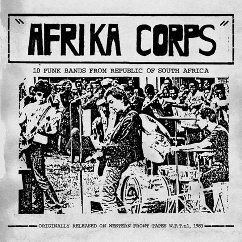 Afrika Corps: 10 Punk Bands From South Africa (Uk) - Afrika Corps: 10 Punk Bands From South Africa (Uk) [LP]