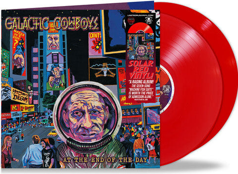Galactic Cowboys - At The End Of The Day (Limited Edition RedColored Vinyl)