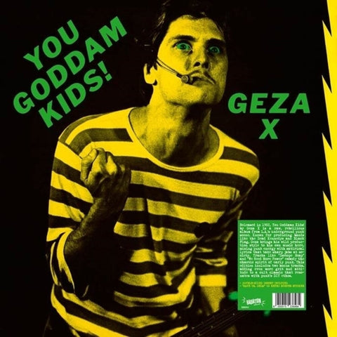 Geza X - You Goddamn Kids [Colored Vinyl]