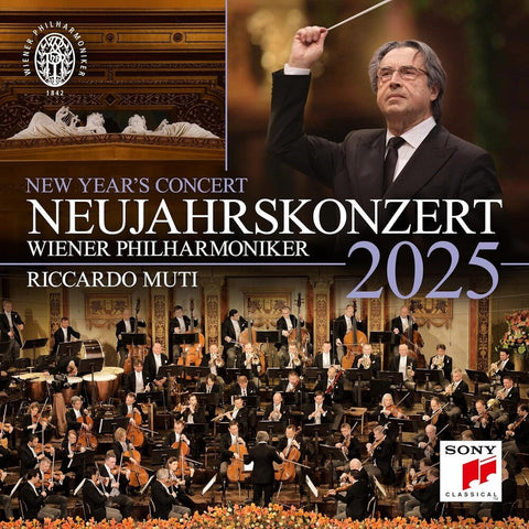 Riccardo Muti  / Wiener Philharmoniker - Neujahrskonzert 2025 / New Year's Concert 2025 [LP]